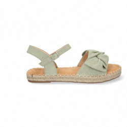 Sandalia plana de yute casual con lazo y pulsera ajustable primavera verano 2021 auntum - 2