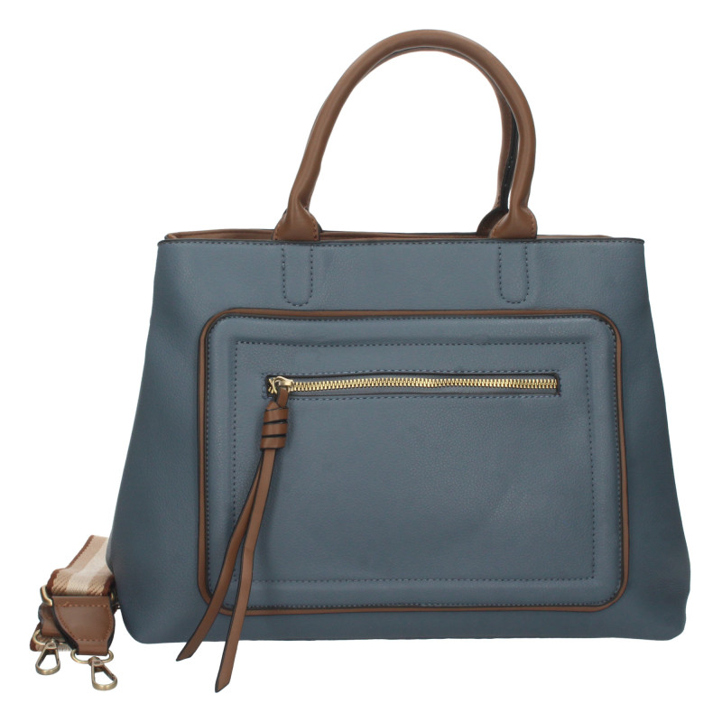 Bolso de Mano para Mujer  con Correa Extraible  2 Bolsillos Exteriores  3 Compartimentos Interiores  Otoño Invierno 2022 auntum 