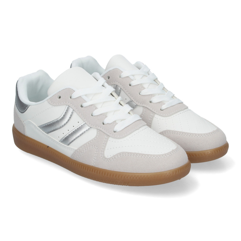 Zapatillas Casual para Mujer  Diseño Elegante  Suela Resistente  Cordones Ajustables y Comodidad Asegurada para el Día a Día.  -