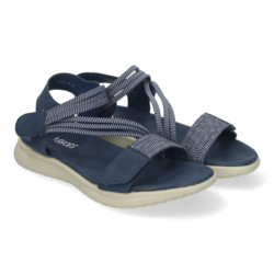 Sandalias Planas para Mujer. Cómodas y Elegantes  con Diseño Moderno  Tiras Cruzadas Elasticas y Cierre de Velcro  Ideales pa...