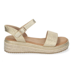 Sandalias Planas para Mujer  con Yute  Elegantes y Cómodas con Pala Abierta y Hebilla Ajustable  Ideales para Verano.  - 2