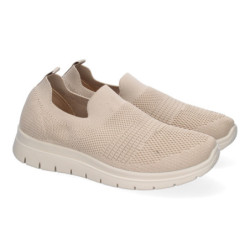 Zapatilla Plana Comoda para Mujer  Material Elastico  Sin Cierre  Slip On  Suela Ligera  Ideales para el Día a Día  - 1